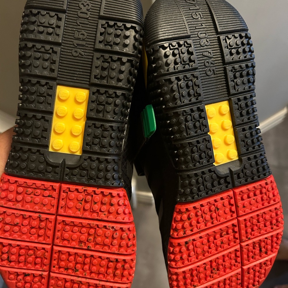 Adidas LEGO Sport DNA Black and Yellow Sneakers - Picture 4 of 4